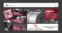 Desktop Screenshot of metal-prep.com